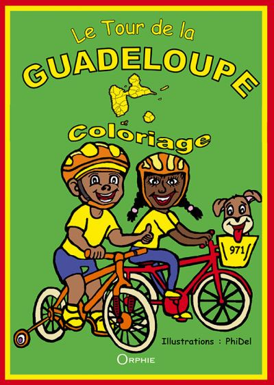 Le Tour De La Guadeloupe : Coloriage