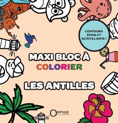 Maxi Bloc À Colorier