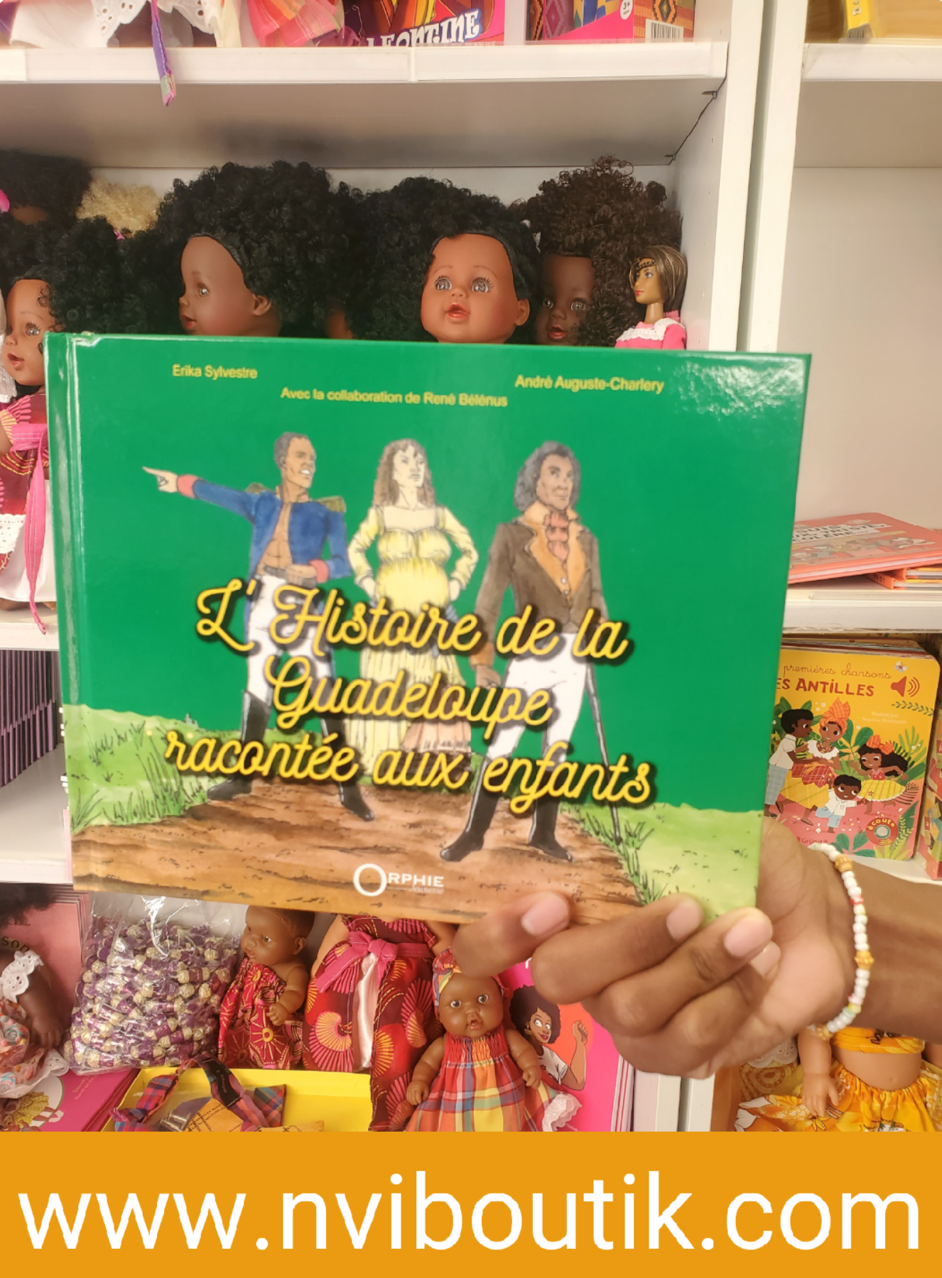 L'histoire de la guadeloupe racontée aux enfants